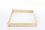 Duurzame houten moestuinbak 120x100x18 cm - incl. gronddo..., Ophalen of Verzenden, Nieuw