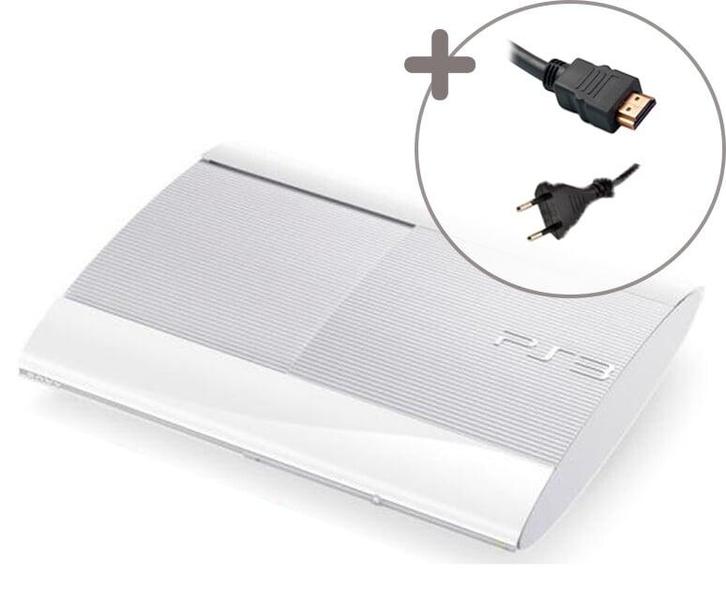 Sony Playstation 3 Super Slim Wit, Spelcomputers en Games, Spelcomputers | Sony PlayStation 3, Ophalen of Verzenden