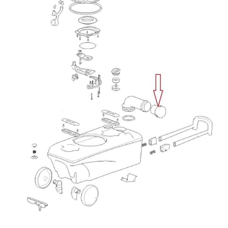 Thetford C500 Dosage dop Turquoise green, Caravans en Kamperen, Camper-accessoires, Nieuw, Ophalen of Verzenden