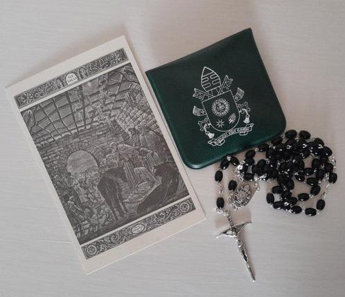 Papa Franciscus - Rozenkrans van de Audiëntie - gezegend en, Antiek en Kunst, Antiek | Boeken en Bijbels