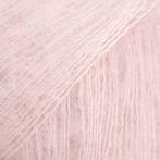DROPS Kid-Silk Uni Colour - 63 poederroze - Mohair Garen, Ophalen of Verzenden, Nieuw