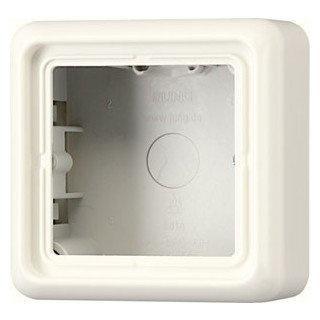 Jung CD500 opbouwkap 1-voudig crèmewit - CD581AW, Doe-het-zelf en Verbouw, Elektra en Kabels, Stopcontact, Nieuw