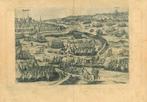 Historische prent van Mechelen en Mons, Antiek en Kunst