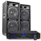 MAX210 DJ luidspreker en Bluetooth versterker combinatie 200, Nieuw, Verzenden