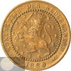 Nederland. Willem III. 1 Cent 1880 variant met dikkere 0