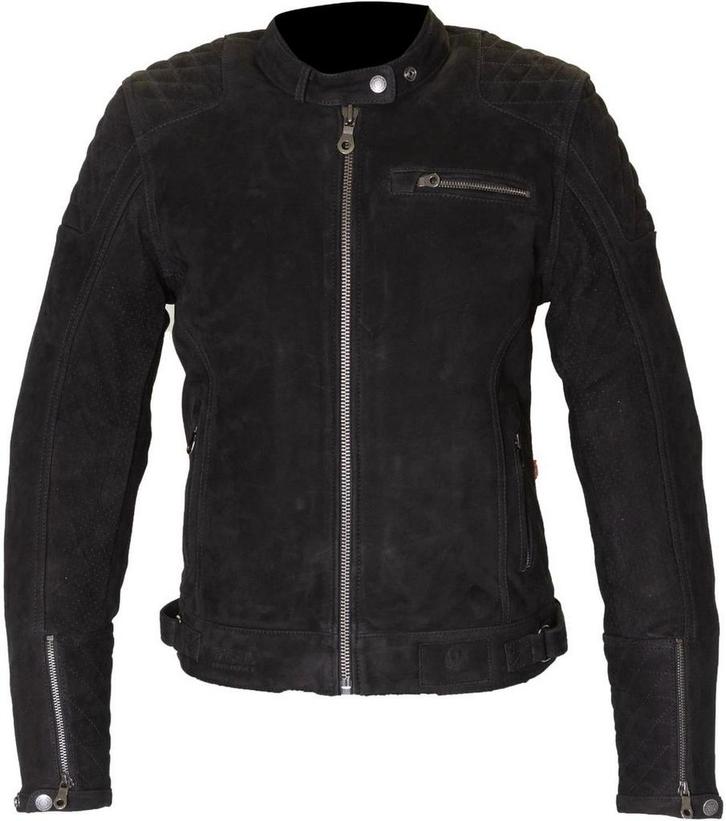 Merlin Isla TFL D3O Dames Zwart Leren Motorjas, Motoren, Kleding | Motorkleding, Dames, Nieuw met kaartje, Jas | leer, Verzenden