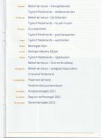 Nederland 2021 - Jaarcollectie Postzegels, Gestempeld