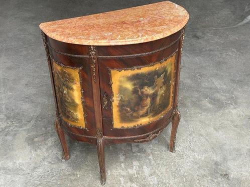 Buffetkast - Mahonie - Buffet a mezzaluna, Antiek en Kunst, Curiosa en Brocante