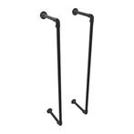 Handdoekrek Aalborg | Zwart 26.9 mm | Wand | DIY | Bezorgen, Tuin en Terras, Droogmolens en Wasrekken, Ophalen of Verzenden, Nieuw