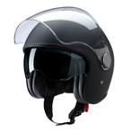 Redbike RB-860 classic jethelm mat zwart | ECE 22.06, Motoren, Verzenden, Nieuw met kaartje