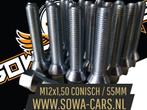 Wielbouten M12x1,50 Conisch 55mm ( M12 x 1,50 ), Ophalen of Verzenden