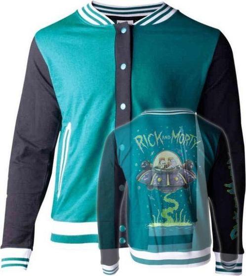 Difuzed Rick and Morty Space Travel Female Varsity, Kleding | Heren, Overige Herenkleding, Nieuw, Ophalen of Verzenden