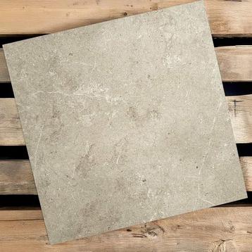 Beige natuursteenlook 60x60cm restpartij |  €17,50 p/m² beschikbaar voor biedingen