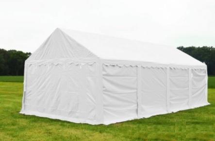 Opslagtent Premium PVC 4x8 mtr in Wit (4x8 meter), Tuin en Terras, Partytenten, Nieuw, Verzenden