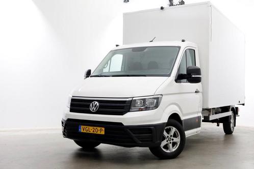 Volkswagen Crafter 35 2.0 TDI Bakwagen met achterdeuren en z, Auto's, Bestelauto's, Dealer onderhouden, Lease, Handgeschakeld
