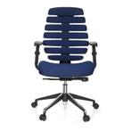 Bureaustoel | Verstelbare Armleuning | Stof | Blauw |, Huis en Inrichting, Bureaus, Verzenden, Nieuw