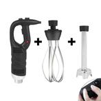 GGM Gastro | Staafmixer incl. mixerstaaf 250mm & Klopper - |, Witgoed en Apparatuur, Keukenmixers, Verzenden, Nieuw