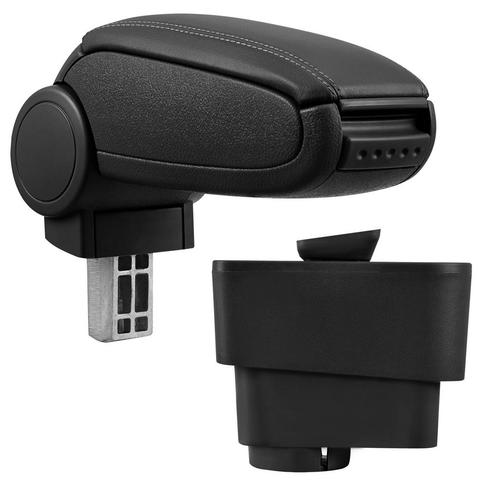 Armsteun voor Fiat Grande Punto vanaf 09-2005 kunstleer zwar, Auto-onderdelen, Interieur en Bekleding, Nieuw, Verzenden