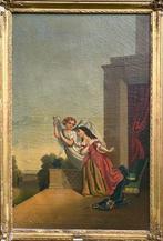 Europese school (XIX) - An Angel Taking A Maiden To Heaven