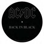 AC/DC - Back in Black Platenspeler Slipmat off. merchandise, Nieuw, Ophalen of Verzenden, Gebruiksvoorwerp