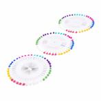 Benson Kopspelden set - 120 stuks - kunststof kop - effen..., Ophalen of Verzenden, Nieuw