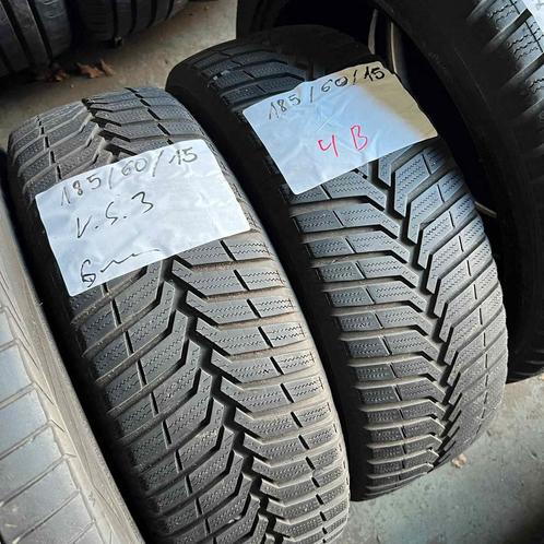 2 x Vredestein Snowtrac 3 185-60-15 Winterbanden 6mm, Auto-onderdelen, Banden en Velgen, 15 inch, Winterbanden, 185 mm, Personenwagen