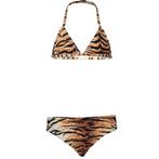 Just Beach-collectie Bikini (tiger), Kinderen en Baby's, Kinderkleding | Maat 104, Nieuw, Meisje, Just Beach, Sport- of Zwemkleding