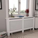 Radiatorombouw 172x19x81,5 cm MDF wit (Kachels), Verzenden, Nieuw