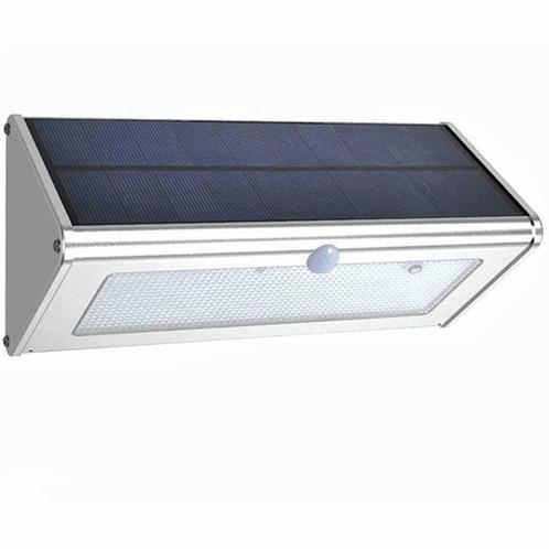 Solar wandlamp met bewegingsmelder 5 lichtstanden - Motion V, Tuin en Terras, Buitenverlichting, Led, 50 tot 250 watt, Nieuw, IJzer