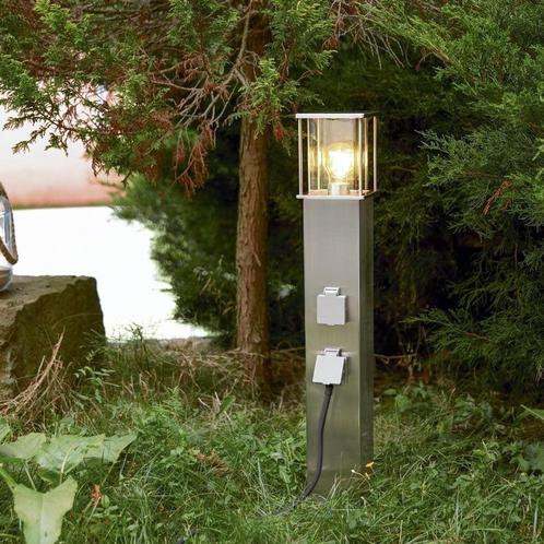 Vloerlamp Rhodos max. 12W E27 IP44 2 fittingen, Huis en Inrichting, Lampen | Vloerlampen, Nieuw, Verzenden