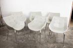 Cassina - Philippe Starck - Stoel (6) - Leder, Roestvrij, Antiek en Kunst