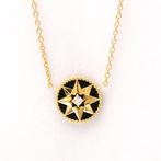 Christian Dior - Ketting met hanger roze goud