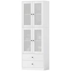 TRUUSK Keukenkast met Lade en Verstelbare Legplanken - Hoge, Verzenden, Nieuw