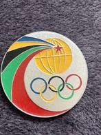 Insigne USSR Soviet Union large badge 1980 Moscow Olympics -, Verzamelen, Nieuw