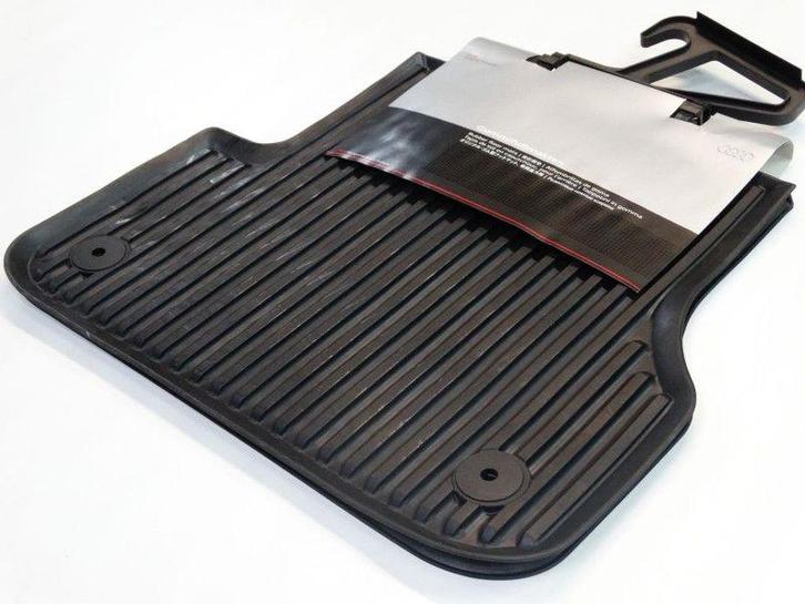 rubber vloermat mattenset mat set achter Audi A6 A7 2011..., Auto-onderdelen, Interieur en Bekleding