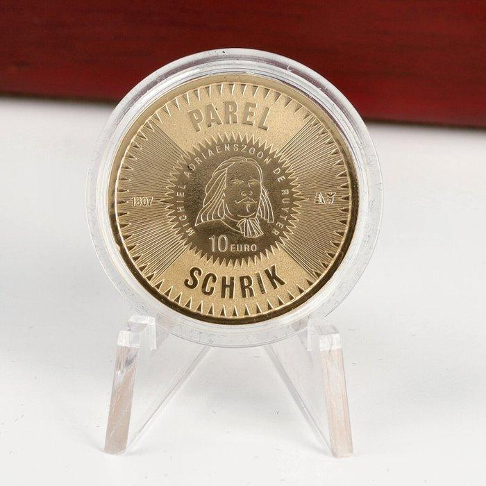 Nederland. 10 Euro 2007 Michiel de Ruyter Tientje Proof, Postzegels en Munten, Munten | Europa | Euromunten