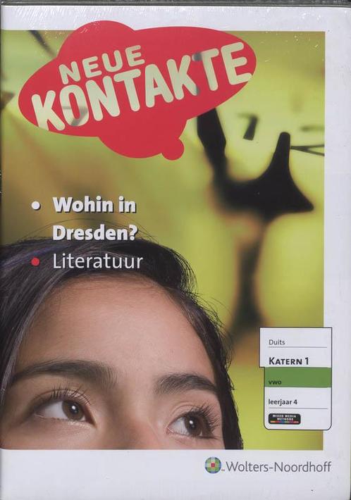 Neue Kontakte katernen set 5 ex 4 Vwo 9789001627492, Boeken, Schoolboeken, Zo goed als nieuw, Verzenden