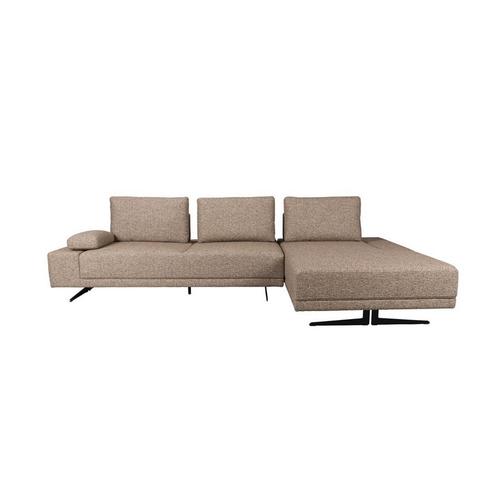 *WOONWINKEL* Dutchbone Shelly Cinnamon Moderne Hoekbank Chai, Huis en Inrichting, Banken | Bankstellen, Nieuw, Verzenden