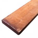 Hardhouten planken , beschoeiing hout , plank balk hardhout, Doe-het-zelf en Verbouw, Hout en Planken, Nieuw, Plank, Ophalen of Verzenden