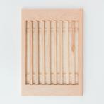 HOCHO Beukenhouten Broodsnijplank 355x250x22 mm – Met Kru., Ophalen of Verzenden, Nieuw
