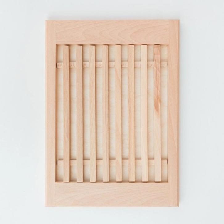 HOCHO Beukenhouten Broodsnijplank 355x250x22 mm – Met Kru., Huis en Inrichting, Keuken | Keukenbenodigdheden, Nieuw, Ophalen of Verzenden