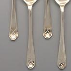 Walken &amp; Hall, Golf Thema - Koffielepel (6) - .925 zilver, Antiek en Kunst