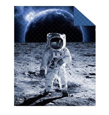 Bedsprei astronaut - 170x210 cm, Kinderen en Baby's, Kinderkamer | Beddengoed, Nieuw, Verzenden