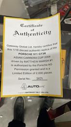 Autoart 1:18 - Modelauto - Porsche 911 GT3R, Hobby en Vrije tijd, Modelauto's | 1:5 tot 1:12, Nieuw