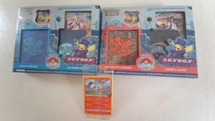 Pokémon - 3 Box - World championship, Hobby en Vrije tijd, Verzamelkaartspellen | Pokémon
