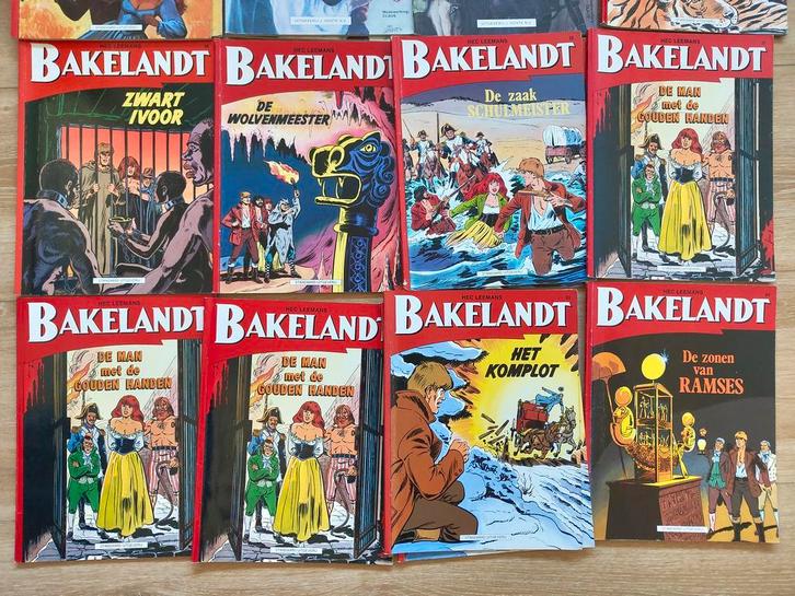 Bakelandt strips -  Bakelandt stripboeken veel albums, Boeken, Stripboeken, Gelezen, Complete serie of reeks, Verzenden