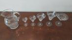 Drinkservies voor 6 (31) - Kristal - Kristallen glazen set, Antiek en Kunst
