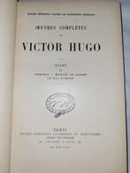 Victor Hugo (1802–1885) - Œuvres complètes – Actes et, Antiek en Kunst