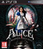 Alice Madness Returns-Standaard (PlayStation 3) Gebruikt, Spelcomputers en Games, Ophalen of Verzenden, Zo goed als nieuw