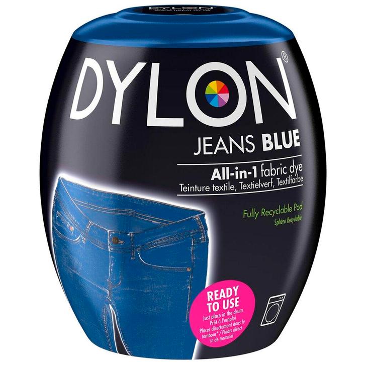 Dylon Jeans Blue Machinewas Textielverf, Huis en Inrichting, Badkamer | Badtextiel en Accessoires, Nieuw, Verzenden